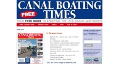 Desktop Screenshot of crickboatingtimes.com